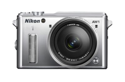 Nikon - Digital Camera - 1 AW1 11-275mm f/35-56 Lens - White
